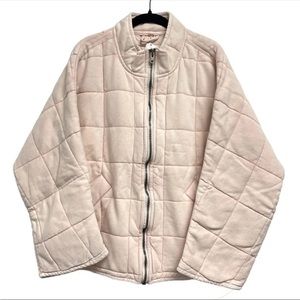 Free People Quilted Dolman Jacket